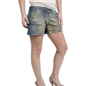 New Nordstrom Signorelli Distressed Corduroy Short